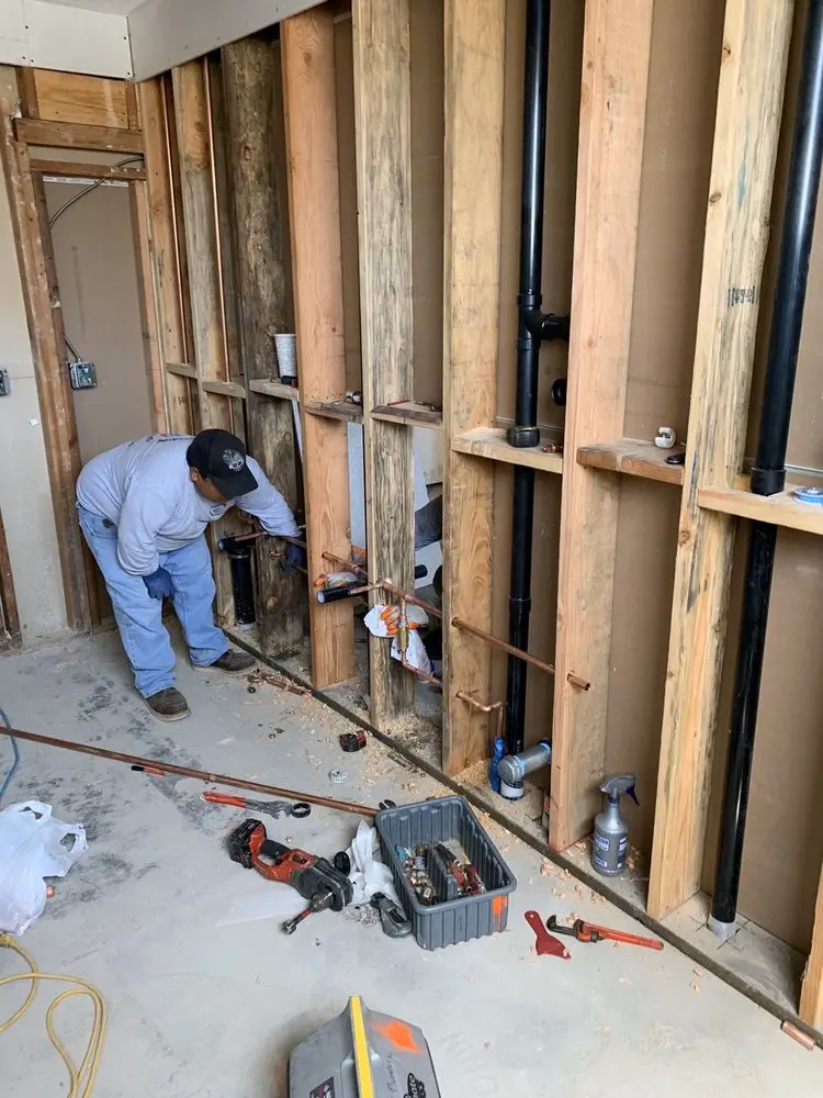 Commercial rough-in plumbing for Gas Line Repair in Military Park